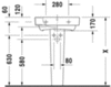 Раковина Duravit Starck 2 2323550030