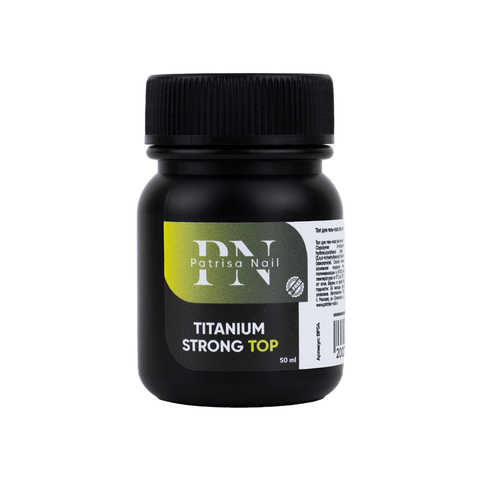 Patrisa Nail, Топ-гель без липкого слоя Titanium Strong Тоp 50 мл
