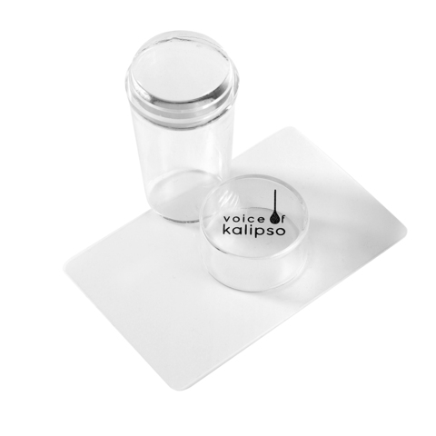 Штамп для стемпинга со скрапером Voice of Kalipso №3