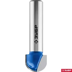 ЗУБР 12.7 x 10 мм, радиус 6.35 мм, фреза пазовая галтельная, Профессионал (28751-12.7-10)