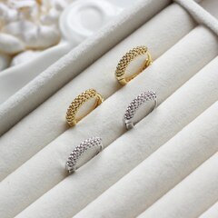 Швензы конго 17 мм, позолота, Ш309