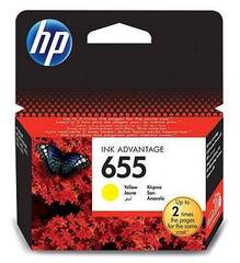 Картридж CZ112AE (№655) для HP Deskjet Ink Advantage 3525, 4615, 4625, 5525, 6525 (желтый, 600 стр.)