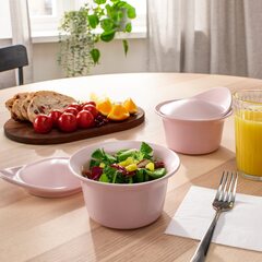 Набор форм для запекания IKEA FARGKLAR (ФЭРГКЛАР), Светло-розовый, 0,2 л, 2 шт