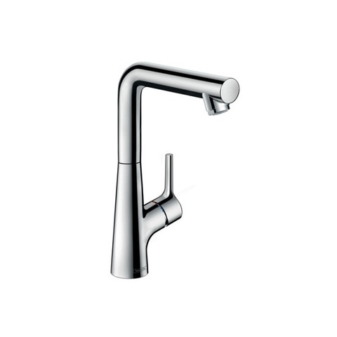 Смеситель для раковины с высоким изливом и донным клапаном Hansgrohe Talis S 72105000