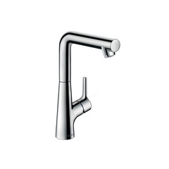 Смеситель для раковины с высоким изливом и донным клапаном Hansgrohe Talis S 72105000 фото