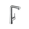 Смеситель для раковины с высоким изливом и донным клапаном Hansgrohe Talis S 72105000