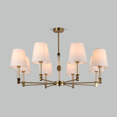 Потолочная люстра Eurosvet Conso 60145/8 латунь