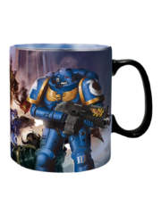 Кружка Warhammer 40K Mug Heat Change Ultramarine & Black Legion