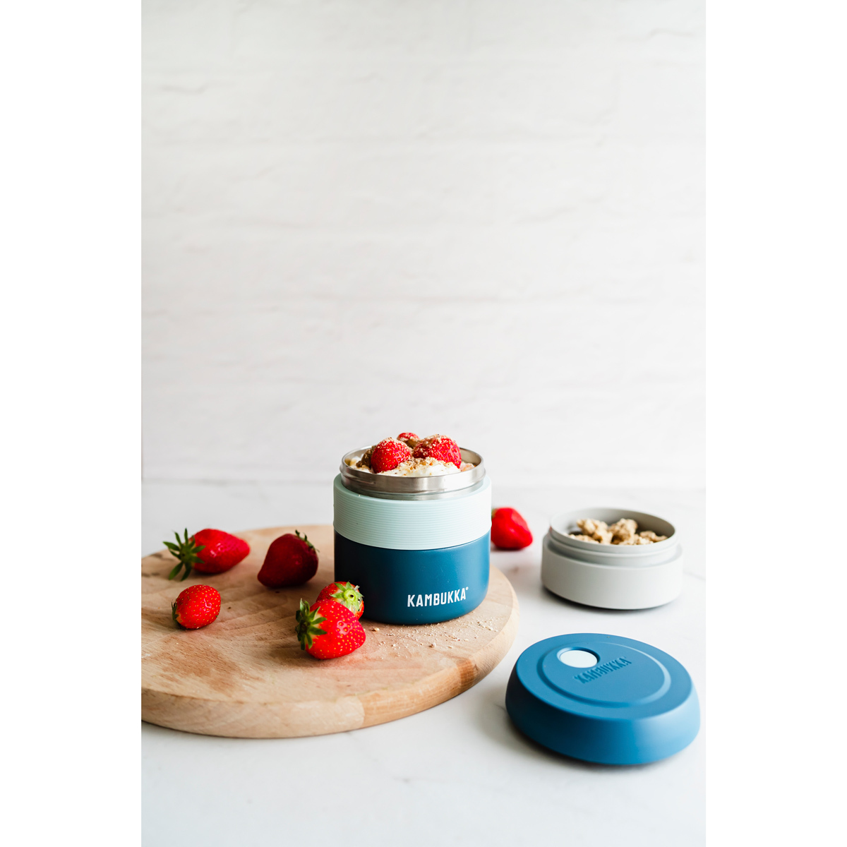 Контейнер для закусок к ланчбоксу Kambukka Bora (75 мл), Серый, арт. 11-06008 - фото 4