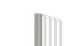 Финишный молдинг LF136A NP