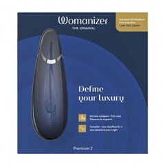 Бесконтактный клиторальный стимулятор Womanizer Premium 2 Blueberry