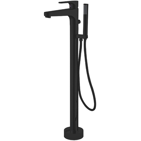 Abber Eleganz AF8315B Смеситель напольный, цвет: чёрный