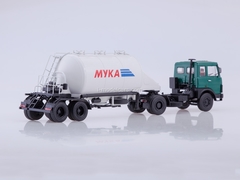 MAZ-5432 green with semitrailer ASP-25 1:43 AutoHistory