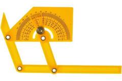 Угломер-квадрант 180гр пластиковый 90х155мм