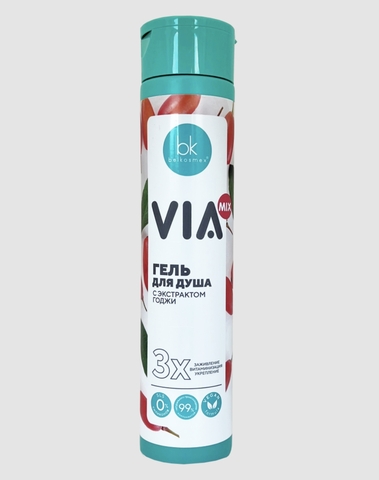 VIA mix Гель для душа с экстрактом годжи, 320г.