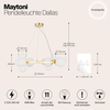 Подвесной светильник Maytoni Dallas MOD545PL-11BS