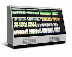 Витрина холодильная Carboma Tokyo 2 F16-08 VV 2,5-1 0030 STANDARD фронт X1 (версия 2.0) (9006-9005)