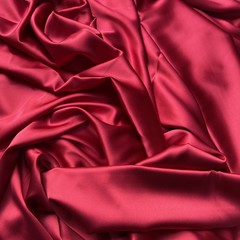 Шелк красный итальянский