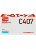 CLT-407C Картридж EasyPrint LS-C407 для Samsung CLP-320, 325, CLX-3185 (1000 стр.) голубой, с чипом