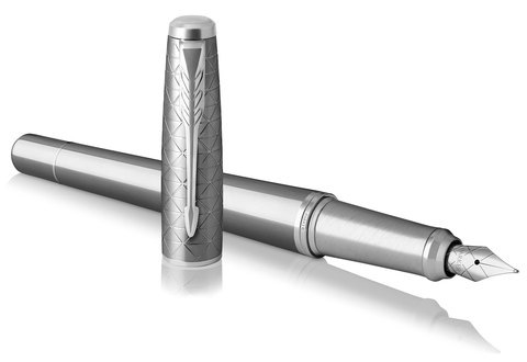 Parker Urban Premium - Silvered Powder CT, перьевая ручка, F
