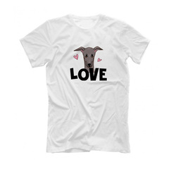Футболка "Левретка - LOVE"