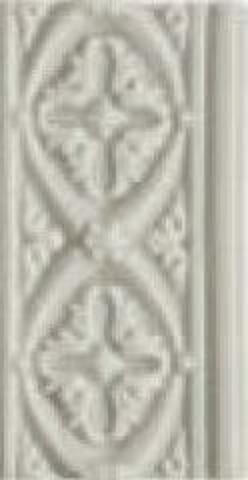 Adex Neri Relieve Bizantino Silver Mist 7.5x15