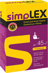 Клей для бумажных обоев Bostik Simplex 0,25 кг
