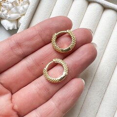 Швензы конго 17 мм, позолота, Ш309