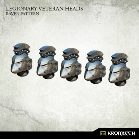 Legionary Veteran Heads: Raven Pattern (5)