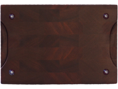 деревянная торцевая разделочная доска сапеле