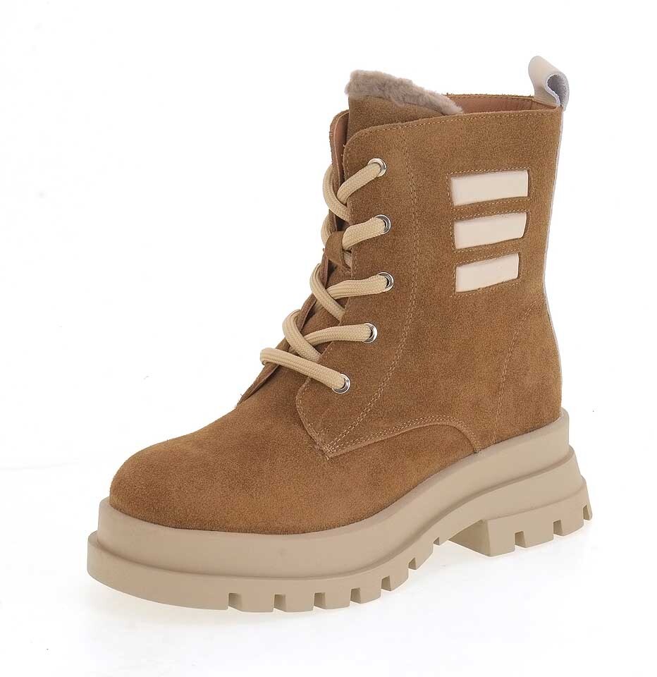 Ботинки женские TOFA 302803-6 коричневые