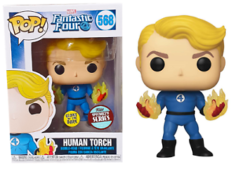 Funko POP! Marvel. Fantastic Four: Human Torch (GW Exc) (568)