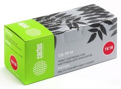 Картридж лазерный Cactus CS-TK18 TK-18 черный (7200стр.) для Kyocera Mita FS 1018, 1020, 1118