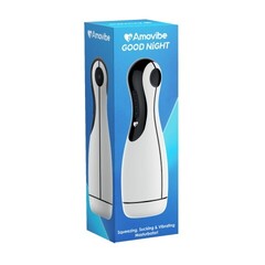 Инновационный мастурбатор Good night с имитацией орального секса Amovibe (белый)
