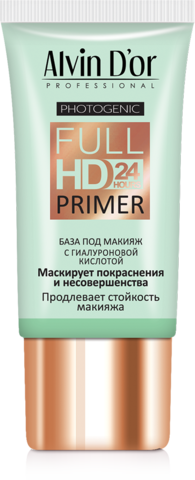 Alvin D`or  SP-03 База под макияж Full Hd primer 24hours (зелёная) 25мл