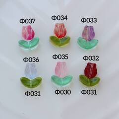 Подвеска Цветок роза, акрил, тёмно-розовый 10*8 мм, Ф037