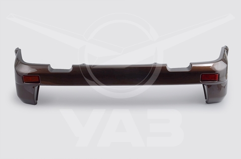 Накладка заднего бампера УАЗ-3163 (с2015 г.) (коричневый металлик)