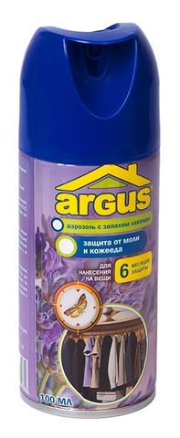 Argus аэрозоль от моли и кожееда 100мл