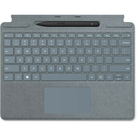 Microsoft Surface Pro 8/Pro X Signature Keyboard Cover with Slim Pen 2 (Ice Blue)