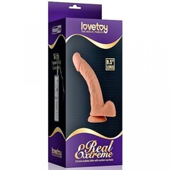 Вибратор на присоске к стене - 22 см.