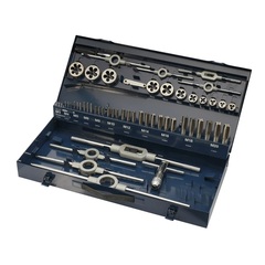 Набор метчиков и плашек M3 -M20 HSS-G 54пр H-Tools 245040HT