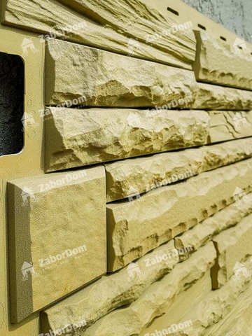 Фасадная панель Альта Профиль Скалистый Камень Кавказ 1160х450 мм