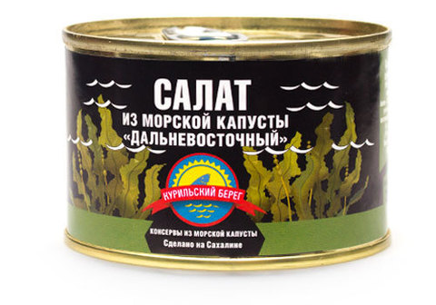 Салат "Дальневосточный" из морской капусты "Курильский берег", 220г