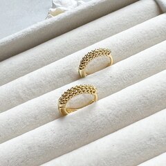 Швензы конго 17 мм, позолота, Ш309