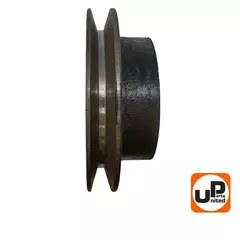 Сцепление UNITED PARTS для виброплиты, D130xd20мм; профиль ремня A (13x8мм) (90-0286)