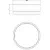Gessi 38827#149 Gessi Emporio accessories Мыльница настольная, сатинированное стекло, цвет: Finox Brushed Nickel
