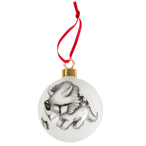 Шарик новогодний 8см Rory Dobner Dino