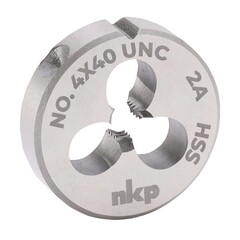 Плашка №4 -40-UNC DINEN22568 HSS 2A 60° 20x5мм NKP 245004N
