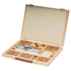 Набор метчиков и плашек UNC №5 -№12 115CrV3 22пр Bucovice(CzTool) 315000