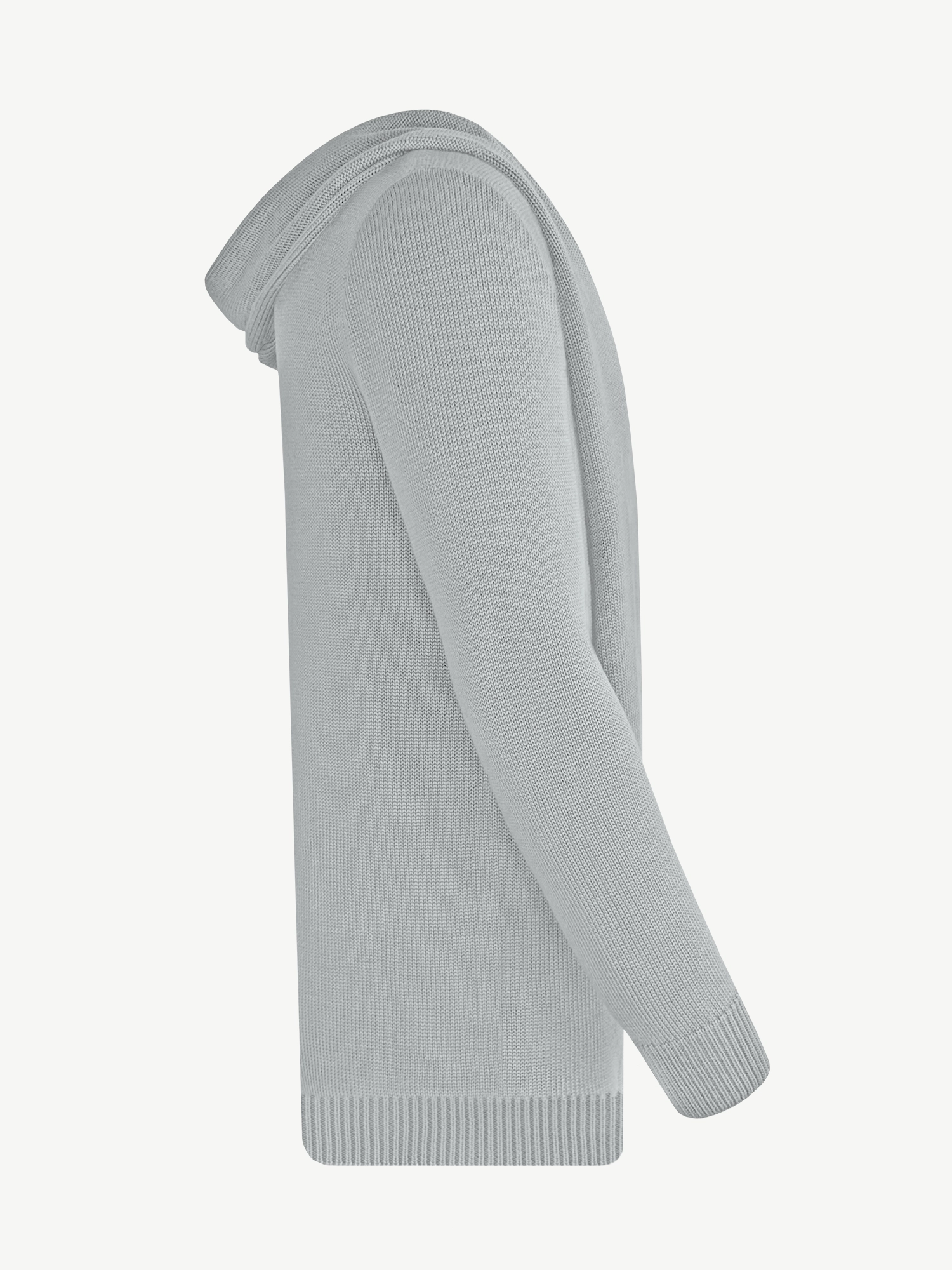 Кардиган с капюшоном из мягкой шерсти